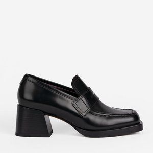 LaBucq Kitty Black Spazzolato Loafers